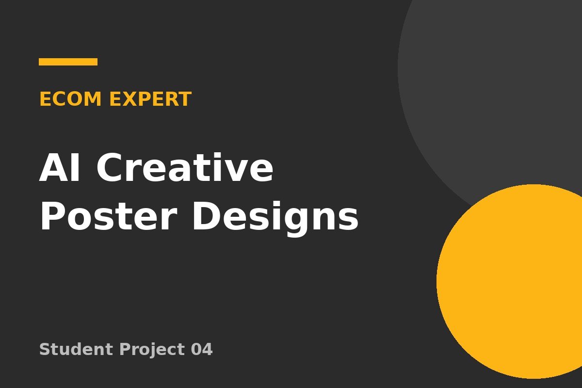 AI Creative Poster Designs